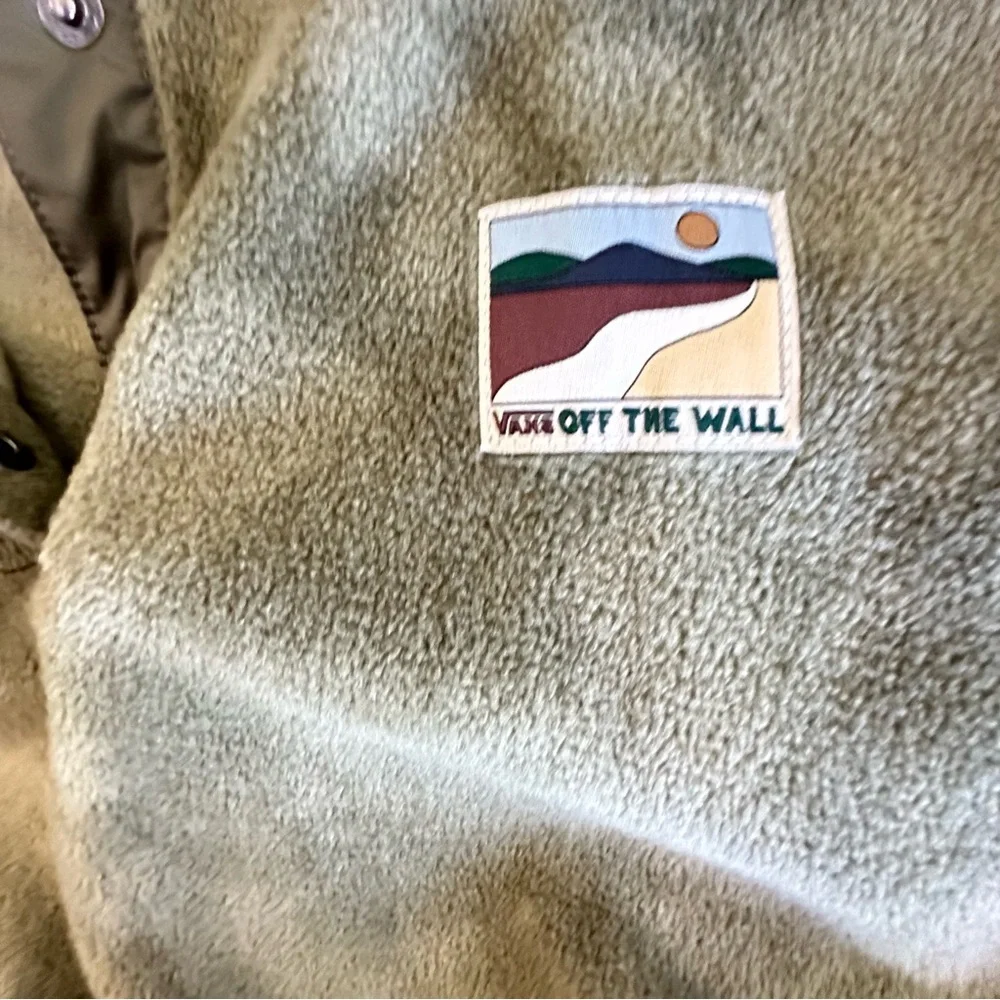 Vans Quarter Snap Green Sweater - Picture 4 of 6